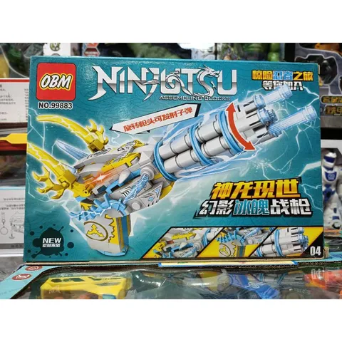 Đồ Chơi Xếp Hình Lắp Ghép Ninja 99883-4 - Mô Hình LEGO Sáng Tạo Cho Trẻ Em, Trò Chơi Phát Triển Kỹ Năng Tư Duy