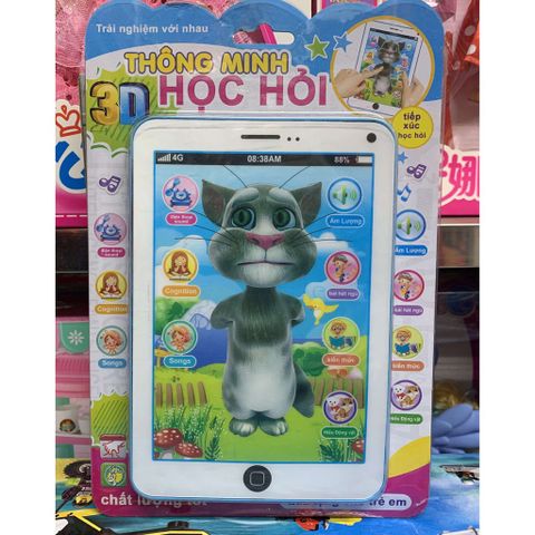 Đồ Chơi Giáo Dục Máy Tính Bảng Thông Minh 1990 - Tặng Kèm Pin, Giao Màu Ngẫu Nhiên, Phát Triển Kỹ Năng Cho Trẻ Em