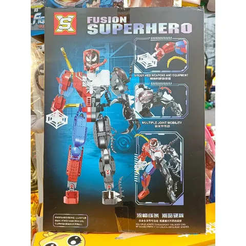 Hộp Lego Lắp Ghép Mô Hình Robot Siêu Anh Hùng 4085 - Đồ Chơi Xếp Hình Thú Vị Cho Trẻ Em