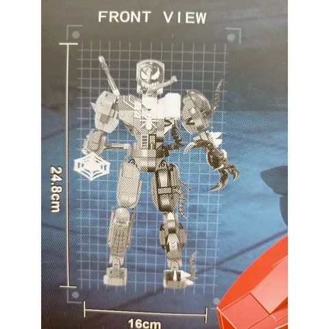 Hộp Lego Lắp Ghép Mô Hình Robot Siêu Anh Hùng 4085 - Đồ Chơi Xếp Hình Thú Vị Cho Trẻ Em