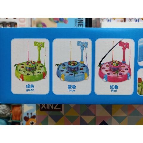 Hộp đồ chơi 2in1 Đập Chuột và Câu Cá - Đồ Chơi Âm Thanh và Đèn LED Tích Hợp - Quà Tặng Bé Yêu 2535