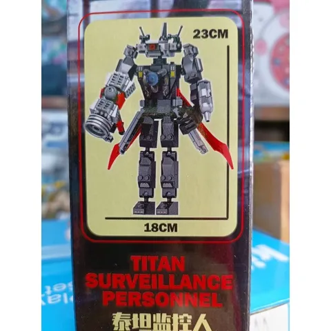 Hộp Lego Lắp Ghép Mô Hình Robot SKIBIDI TOILET 035 - Đồ Chơi Xây Dựng Thú Vị Cho Trẻ Em