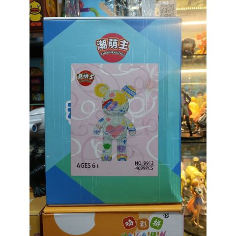 Xếp Hình Lắp Ghép Gấu Magic Block 9913 - Đồ Chơi Xếp Hình Sáng Tạo 4699 Mảnh cho Trẻ Em