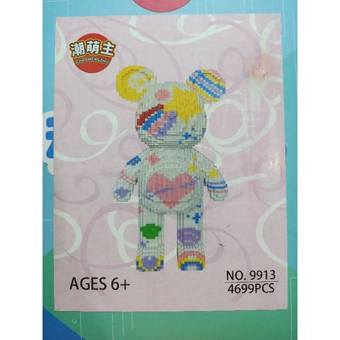 Xếp Hình Lắp Ghép Gấu Magic Block 9913 - Đồ Chơi Xếp Hình Sáng Tạo 4699 Mảnh cho Trẻ Em