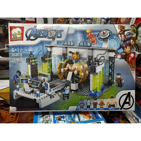 JX60033 Xếp hình lắp ghép lê gô MARS AVENGERS