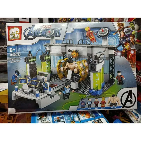 JX60033 Xếp hình lắp ghép lê gô MARS AVENGERS