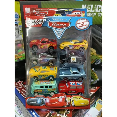 Mô Hình Xe Ô Tô Điều Khiển Từ Xa SUPER RACING Chạy Bánh Đà - Đồ Chơi Mini Tăng Tốc Cho Trẻ Em