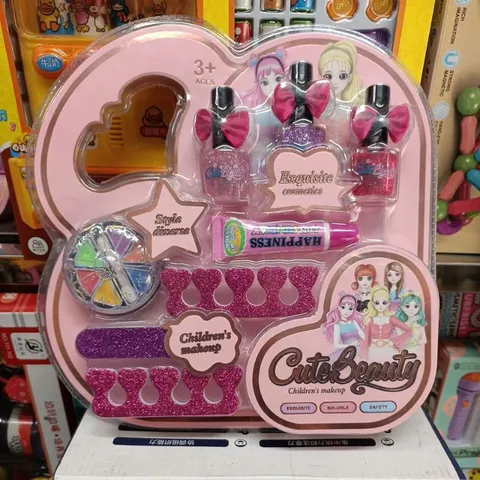 Bộ đồ Chơi 2in1 Sơn Móng Tay và Trang Điểm CUTE BEAUTY - Đồ Chơi Thú Vị cho Bé Gái, Giao Mẫu Ngẫu Nhiên