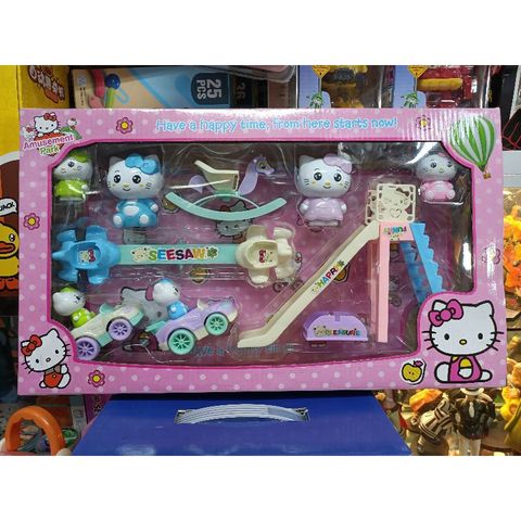 Hộp đồ chơi mô phỏng công viên giải trí Amusement Park 99602 - Trò chơi thú vị, mẫu ngẫu nhiên cho trẻ em
