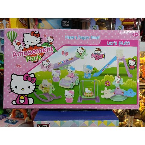 Hộp đồ chơi mô phỏng công viên giải trí Amusement Park 99602 - Trò chơi thú vị, mẫu ngẫu nhiên cho trẻ em