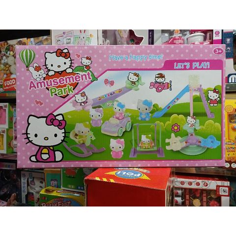 Hộp đồ chơi mô phỏng công viên giải trí Amusement Park 99602 - Trò chơi thú vị, mẫu ngẫu nhiên cho trẻ em