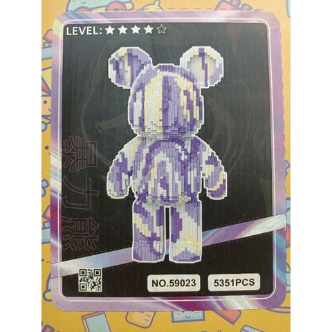 Xếp Hình Lắp Ghép Gấu Magic Block 59023 - Đồ Chơi Xếp Hình 5351 Chi Tiết cho Trẻ Em - Phát Triển Tư Duy Sáng Tạo