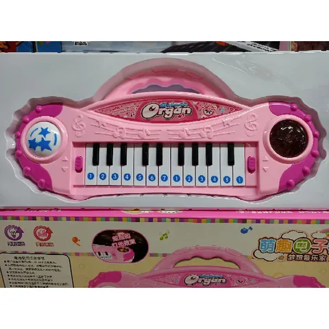 Hộp Đàn Electronic Organ 999-35 với Nhạc và Đèn Phát Sáng - Bảo Hành Chất Lượng, Kèm Pin và 2 Màu Lựa Chọn