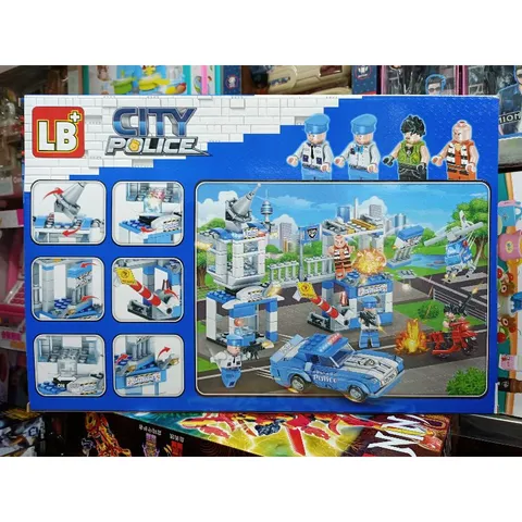 Xếp Hình LEGO CITY LB614 - Đồ Chơi Lắp Ghép Xây Dựng Ảo Tưởng, Đồ Chơi Giáo Dục Cho Trẻ Em