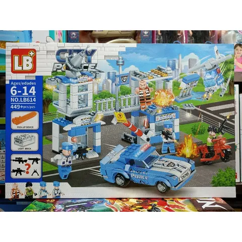 Xếp Hình LEGO CITY LB614 - Đồ Chơi Lắp Ghép Xây Dựng Ảo Tưởng, Đồ Chơi Giáo Dục Cho Trẻ Em