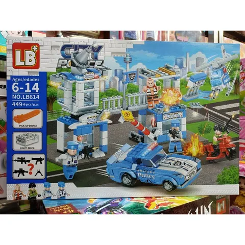 Xếp Hình LEGO CITY LB614 - Đồ Chơi Lắp Ghép Xây Dựng Ảo Tưởng, Đồ Chơi Giáo Dục Cho Trẻ Em