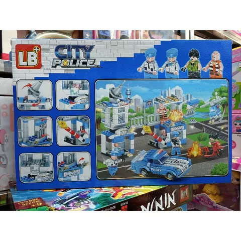 Xếp Hình LEGO CITY LB614 - Đồ Chơi Lắp Ghép Xây Dựng Ảo Tưởng, Đồ Chơi Giáo Dục Cho Trẻ Em