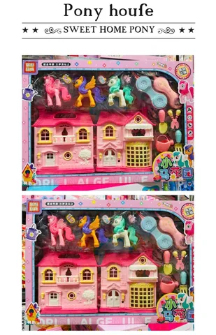 Đồ Chơi Nhà Búp Bê Ngựa Pony và Phụ Kiện 0388-509 - Giúp Trẻ Phát Triển Kỹ Năng Sáng Tạo và Giao Tiếp, Quà Tặng Ý Nghĩa