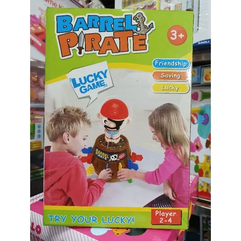 Hộp Đồ Chơi Hải Tặc May Mắn Lớn BARREL PIRATE - Đồ Chơi Trẻ Em Thú Vị Cho Bé Yêu Thích Phiêu Lưu