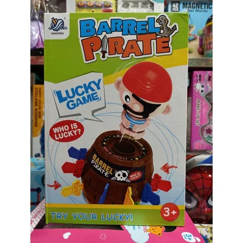 Hộp Đồ Chơi Hải Tặc May Mắn Lớn BARREL PIRATE - Đồ Chơi Trẻ Em Thú Vị Cho Bé Yêu Thích Phiêu Lưu