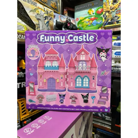 Hộp Đồ Chơi Mô Hình Lâu Đài Kuromi Funny Castle 5807-10 - Đồ Chơi Xếp Hình Sáng Tạo Cho Trẻ Em, Quà Tặng Thú Vị