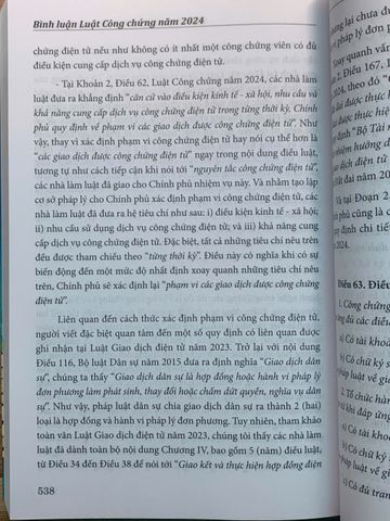 Bình Luận Luật Công Chứng Năm 2024 - Hướng Dẫn Toàn Diện về Quy Định Mới và Thực Tiễn Tại Việt Nam