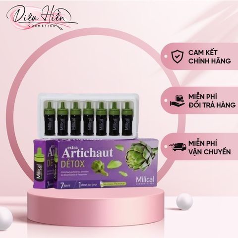 Thải Độc Gan 7 Ngày Milical - Giải Pháp Tự Nhiên Với Chiết Xuất Hoa Atiso, Hỗ Trợ Sức Khỏe Gan, Thải Độc Cơ Thể Hiệu Quả