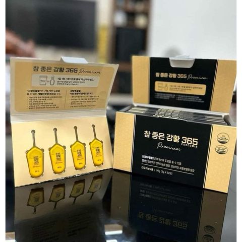 Tinh Nghệ Nano 365 Curcumin Premium Ji Chang-Wook 32g x 3g - Thực Phẩm Chức Năng Hỗ Trợ Sức Khỏe và Làm Đẹp Da