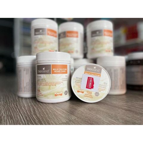 Canxi hữu cơ Bone Care Bio Island - Viên uống hỗ trợ sức khỏe xương 150 viên, bổ sung Canxi tự nhiên, an toàn cho cơ thể