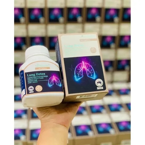 Thải độc phổi Vitatree Lung detox 60 viên, hàng Úc