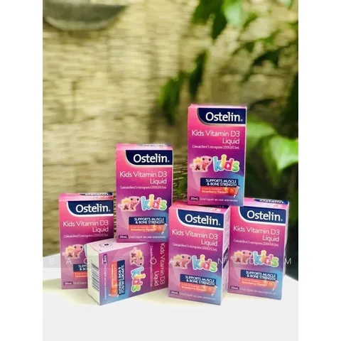 Vitamin d3 dạng xilanh 20ml cho bé từ 6m