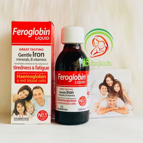 Sắt Nước Feroglobin 200ml - Sản phẩm Bổ Máu Chất Lượng Cao cho Sức Khỏe Tối Ưu