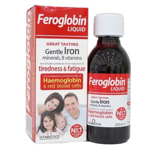 Sắt Nước Feroglobin 200ml - Sản phẩm Bổ Máu Chất Lượng Cao cho Sức Khỏe Tối Ưu