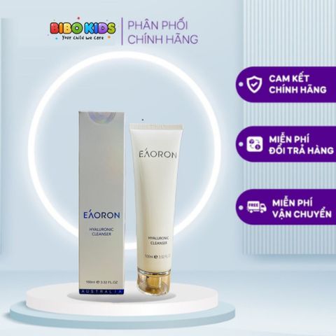 Sữa rửa mặt eaoron Hyaluronic Cleanser 100ml, Úc