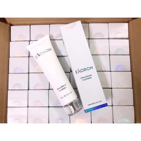 Sữa rửa mặt eaoron Hyaluronic Cleanser 100ml, Úc