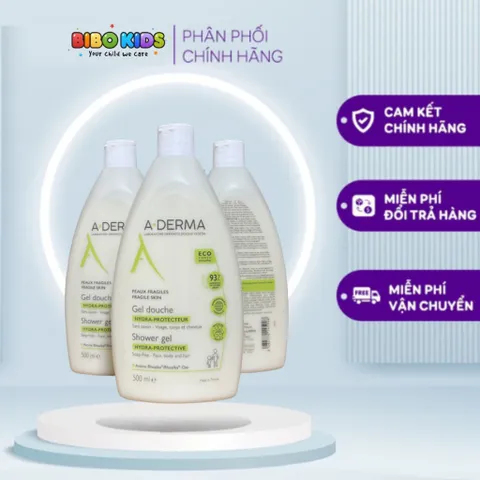 Sữa Tắm Giảm Mụn Lưng, Viêm Lỗ Chân Lông Aderma 500ML (Date 05/2026)
