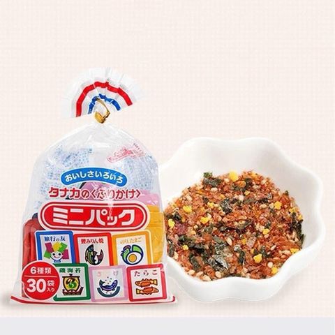 Gia Vị Rắc Cơm Furikake Nhật Bản Cho Bé - 6 Vị Đặc Biệt, 30 Gói Nhỏ, Dinh Dưỡng Và An Toàn Cho Trẻ Em