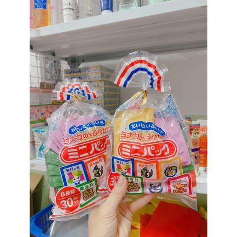 Gia Vị Rắc Cơm Furikake Nhật Bản Cho Bé - 6 Vị Đặc Biệt, 30 Gói Nhỏ, Dinh Dưỡng Và An Toàn Cho Trẻ Em