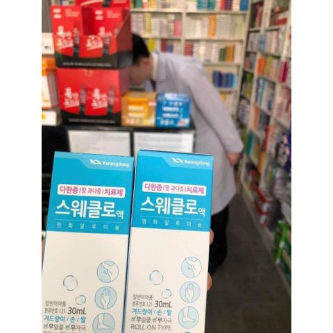 Lăn khử mùi Kwangdong Sweatclor 30ml Hàn Quốc 239844