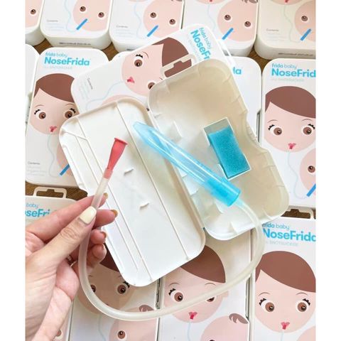 Ống Hút Mũi Nose Frida Thụy Điển - Dụng Cụ Hút Mũi Thông Minh cho Trẻ Em và Người Lớn, Giải Pháp An Toàn và Hiệu Quả
