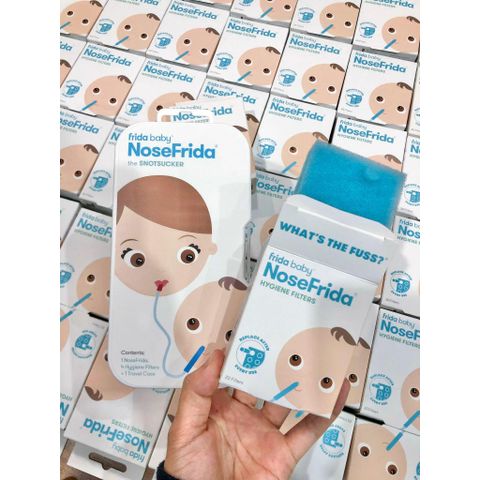 Ống Hút Mũi Nose Frida Thụy Điển - Dụng Cụ Hút Mũi Thông Minh cho Trẻ Em và Người Lớn, Giải Pháp An Toàn và Hiệu Quả