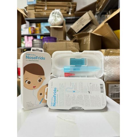 Ống Hút Mũi Nose Frida Thụy Điển - Dụng Cụ Hút Mũi Thông Minh cho Trẻ Em và Người Lớn, Giải Pháp An Toàn và Hiệu Quả