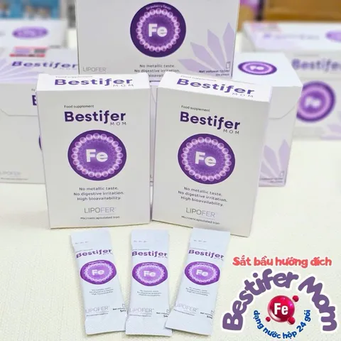 Sắt hướng đích  Bestifer Mom, dạng gói, cho mẹ bầu dễ hấp thu