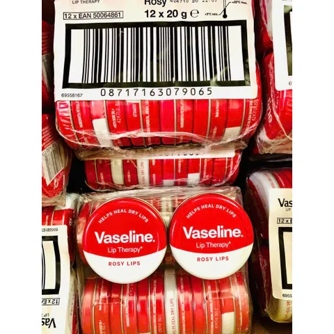 Dưỡng Môi Vaseline Lip Therapy 20g - Giữ Ẩm, Chống Nứt Nẻ, Hỗ Trợ Làm Hồng Môi - Tiện Lợi Mang Theo Bên Người