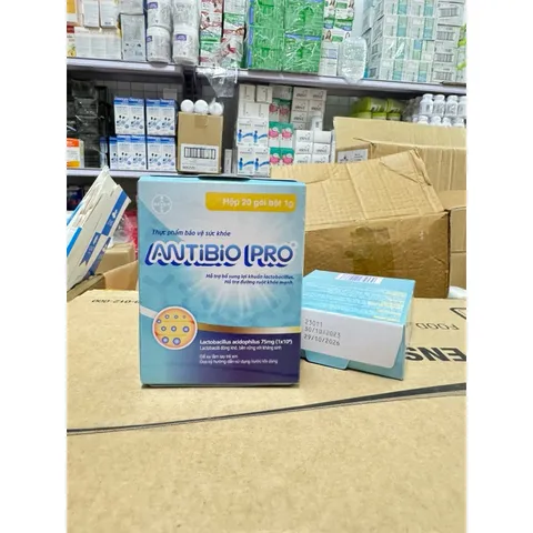 Men vi sinh AnTiBiO Pro Han Wha - Hỗ trợ bổ sung lợi khuẩn, cân bằng hệ vi sinh, giảm rối loạn tiêu hóa (100 gói x 1g)