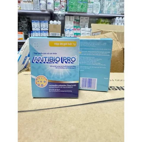 Men vi sinh AnTiBiO Pro Han Wha - Hỗ trợ bổ sung lợi khuẩn, cân bằng hệ vi sinh, giảm rối loạn tiêu hóa (100 gói x 1g)