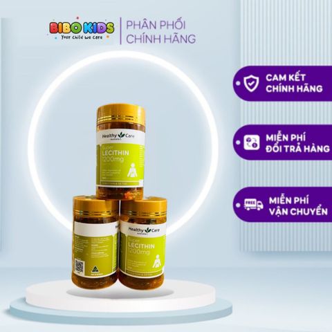 Mầm Đậu Nành Lecithin Healthy Care 1200mg