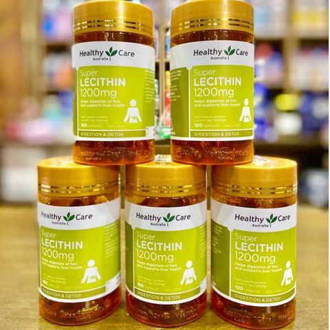 Mầm Đậu Nành Lecithin Healthy Care 1200mg