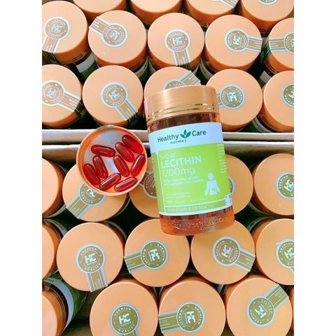 Mầm Đậu Nành Lecithin Healthy Care 1200mg