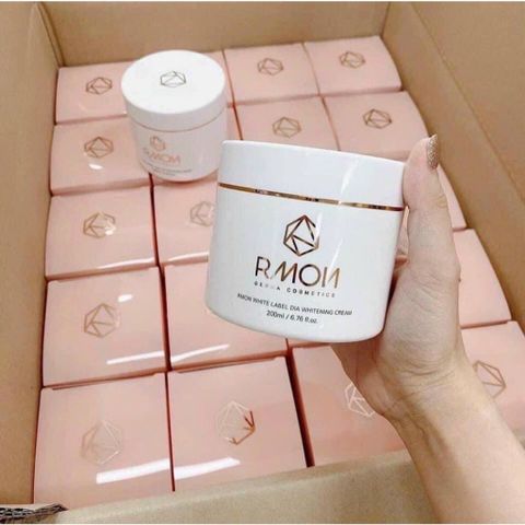 Kem Ủ dưỡng trắng da body tế bào gốc Rmon Whitening Cream